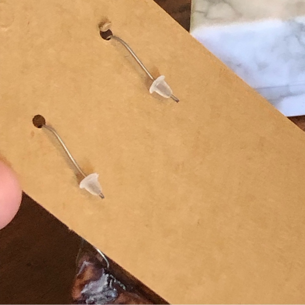 Hand Crafted Raindrop Shape Abalone Shell Earrings - image 4